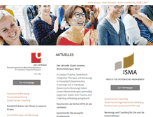 Tablet Screenshot of cormanninstitute.de